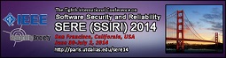 8th IEEE International Conference on Software Security and Reliability (SERE 2014)