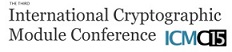 International Cryptographic Module Conference 2015