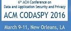 6th ACM Conference on Data and Application Security and Privacy (CODASPY 2016)