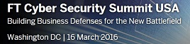 FT Cyber Security Summit USA 2016