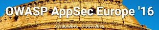 OWASP AppSec Europe 2016